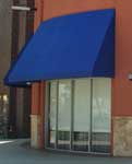 photo of painted awning